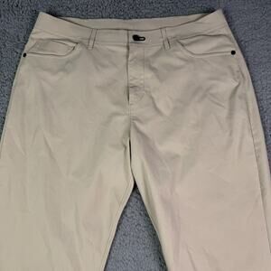 Public Rec Pants Mens 36x30 Beige Dealmaker Workday 2.0 Five Pocket Chino
